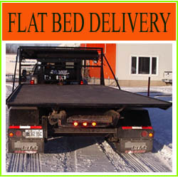 flat bed delivery